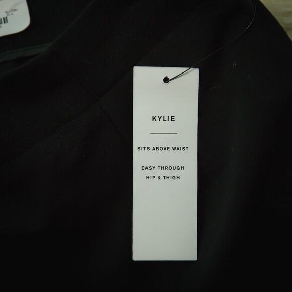 Liz Claiborne Size 12 Black Kylie Straight Leg Career Work Dress Pants NEW - Picture 5 of 7